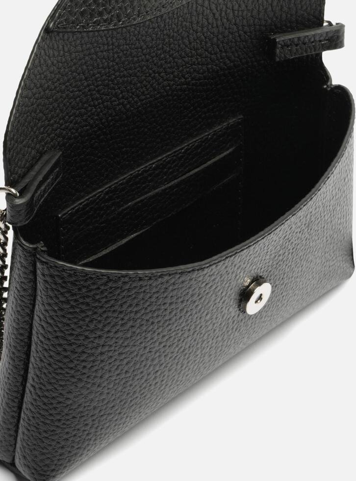 Bolsa Tiracolo Preta Arezzo Giorno Pequena Envelope