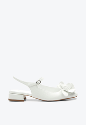 Slingback Branco Vicenza Jasmin
