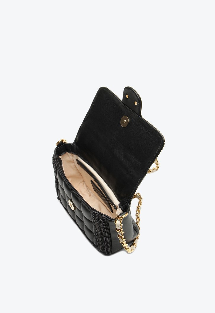 Bolsa Tiracolo Phoebe Pequena Preto