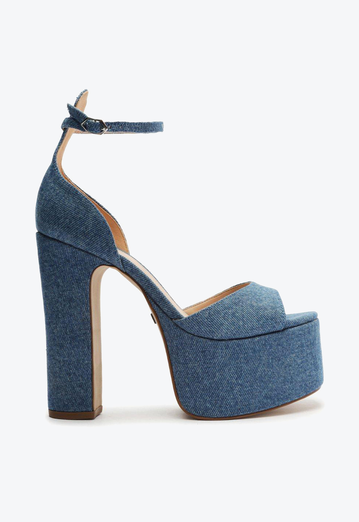 Sandalia arezzo jeans 2025