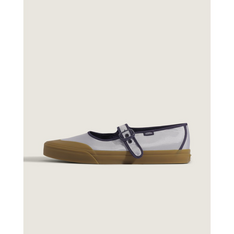 Tênis Mary Jane Nyalon Nylon Purple Black