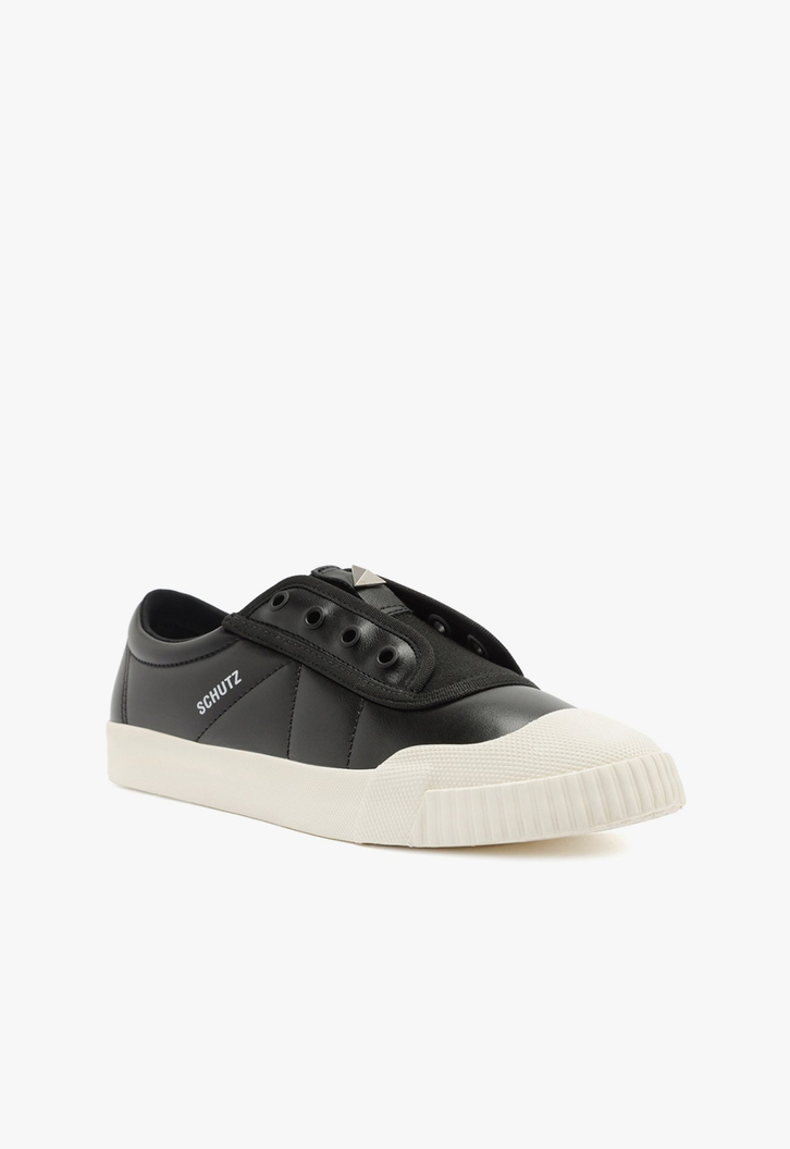 Tênis Smash Preto e Off White