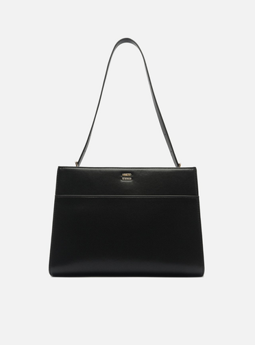 Bolsa Shoulder Preta Média | ZZ MALL