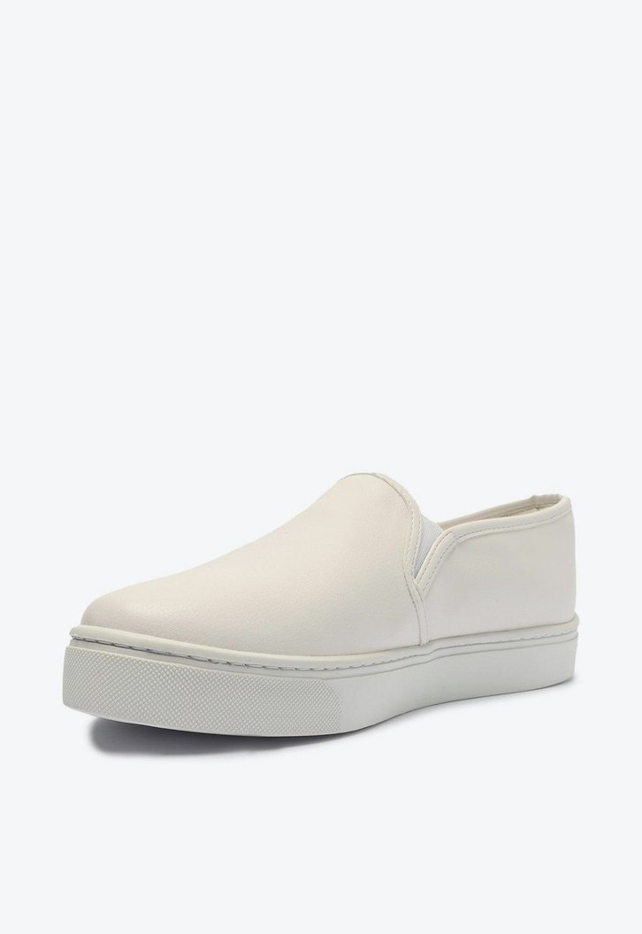 Tênis Slip On Branco Anacapri Sola Alta Basic