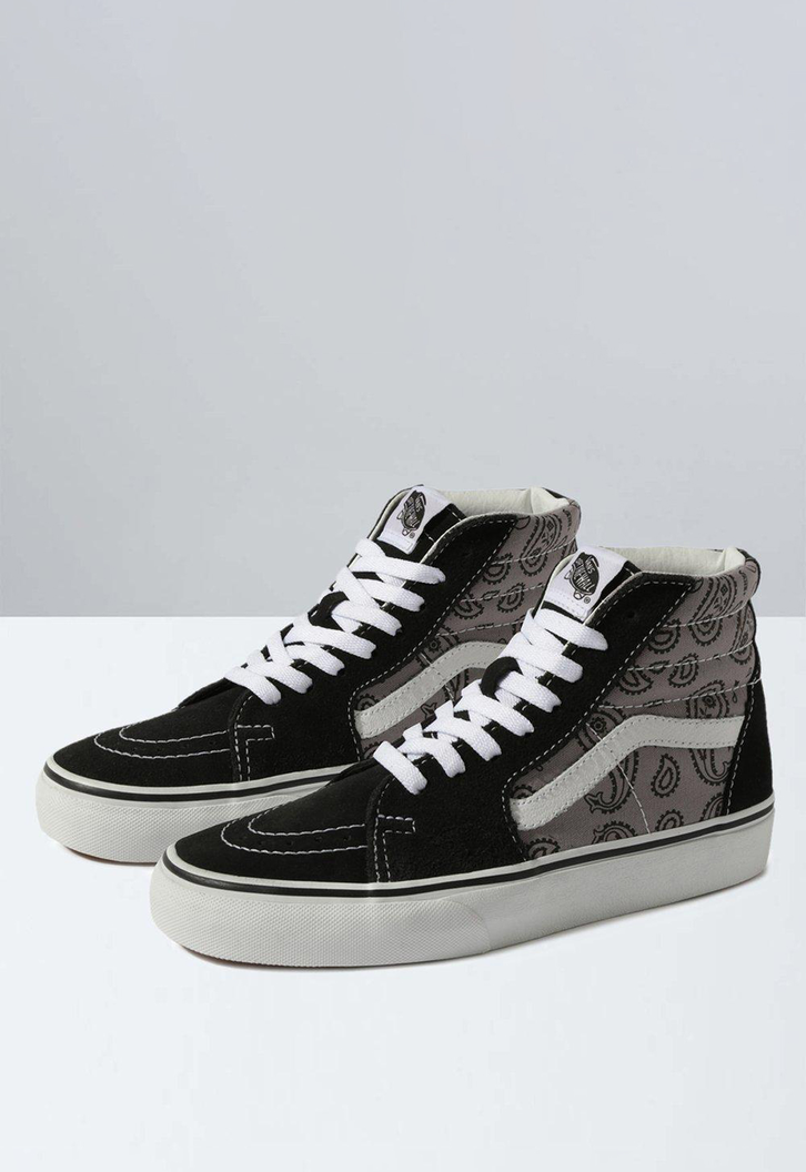 Tênis Vans Sk8-Hi Paisley Gray True White