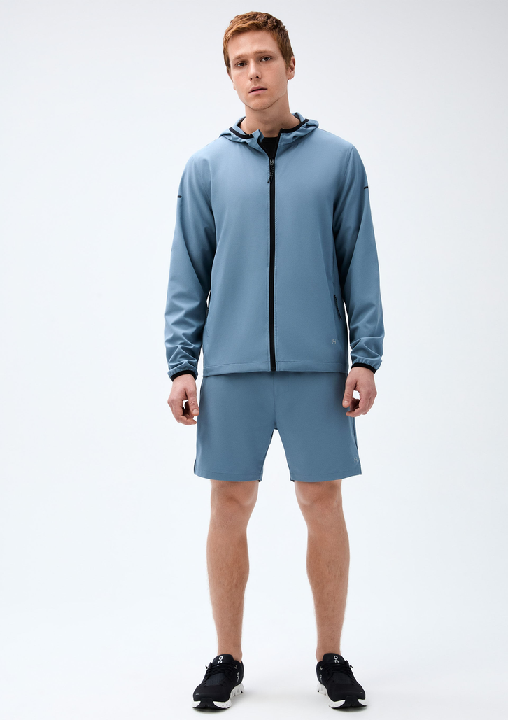 Jaqueta Corta Vento Azul Hering Esportiva