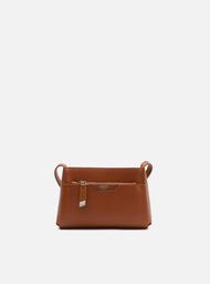 Bolsa Tiracolo Marrom Cúrcuma Emilly Pequena