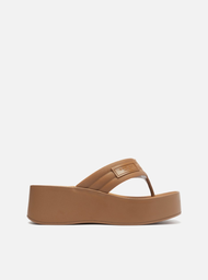 Sandália Marrom Flatform Lulu