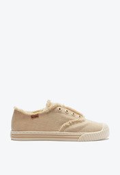 Tênis Slip On Bege Anacapri Desfiado Alê