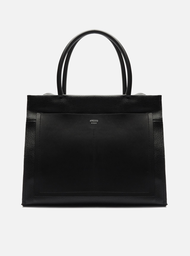 Bolsa Shopping Preta Arezzo Grande Bolso