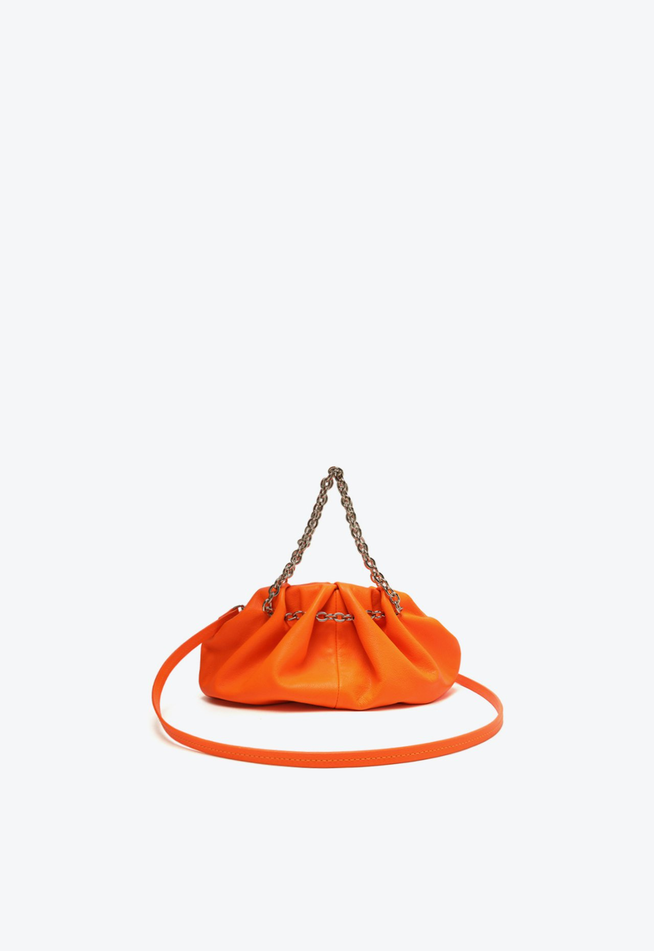 Bolsa Laranja Schutz Transversal S Couro | ZZ MALL