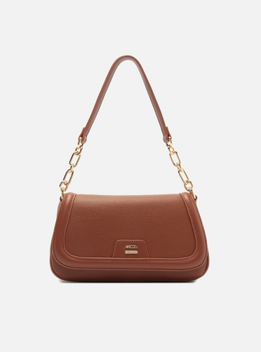 Bolsa Shoulder Marrom Média | ZZ MALL