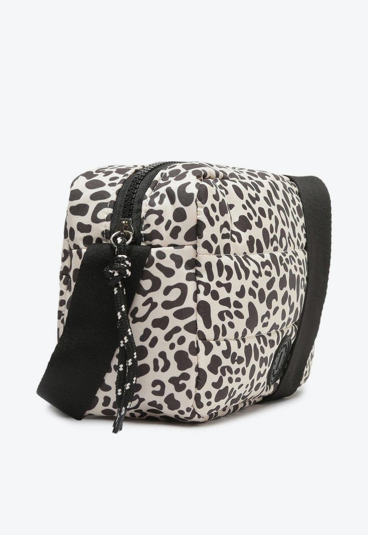 Crossbody Animal Print Anacapri Acolchoada Pequena
