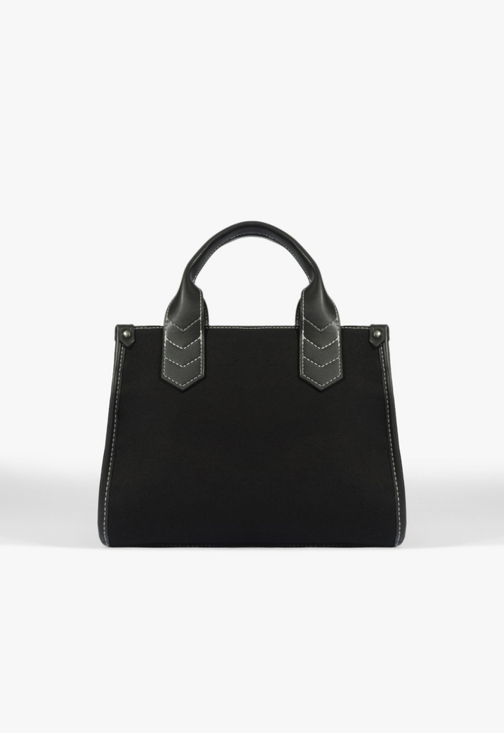 SAKU Bolsa Tote Preta | ZZ MALL