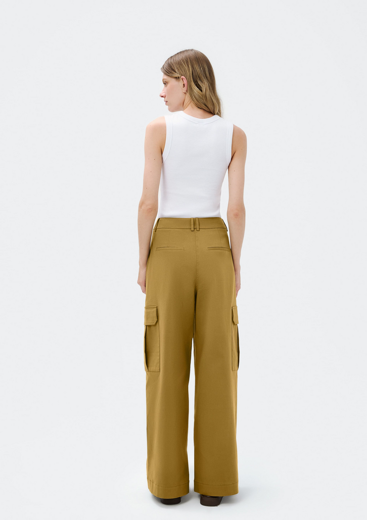 Calça Cargo Caqui Hering Empapelada