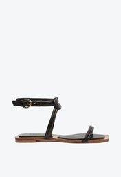 Vicky Square Padded Flat Black