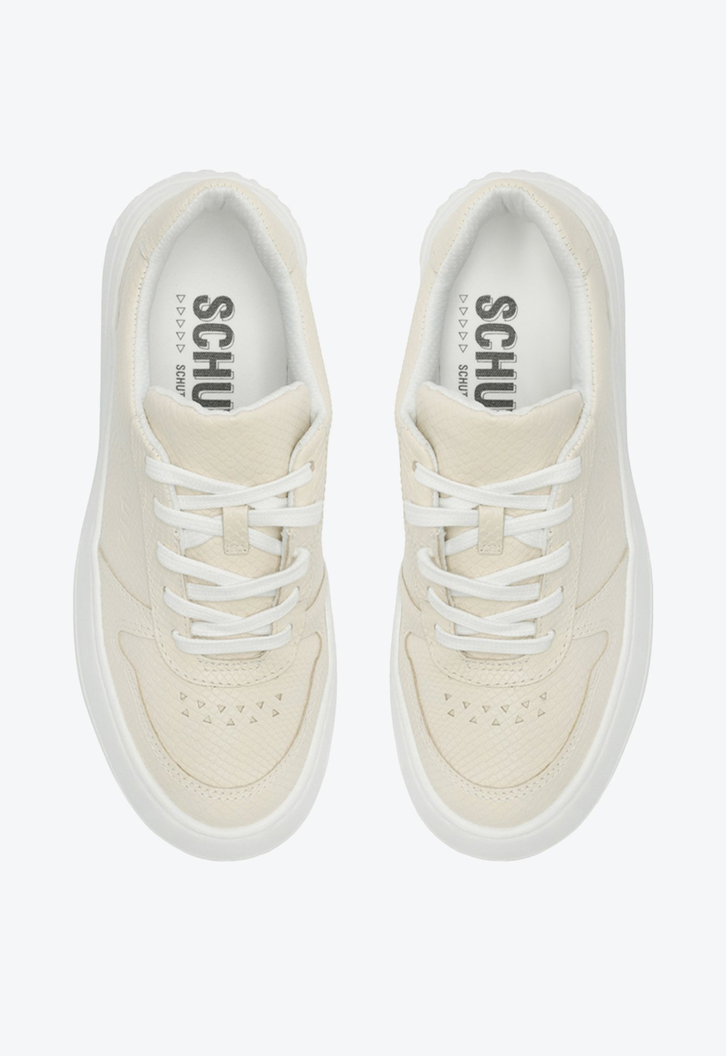 TÊNIS FLATFORM COURO Bege