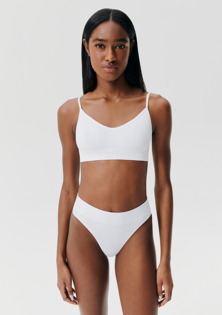 Top Básico Off-White Hering Sem Costura