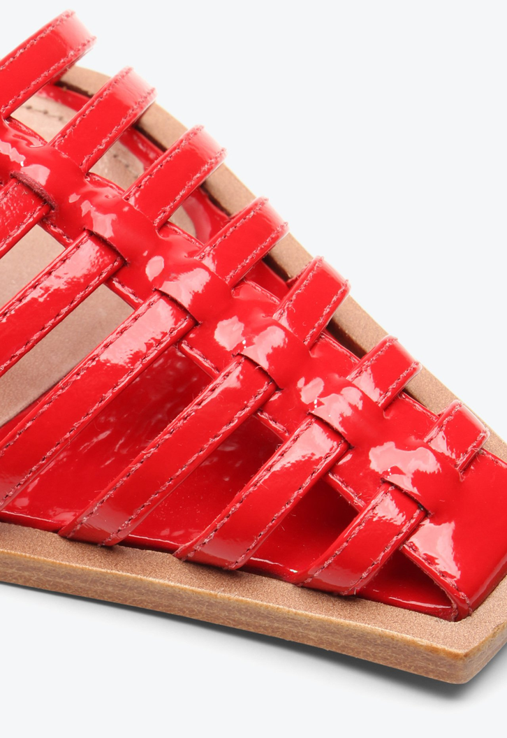 Flat Vermelho Vicenza Lia | ZZ MALL