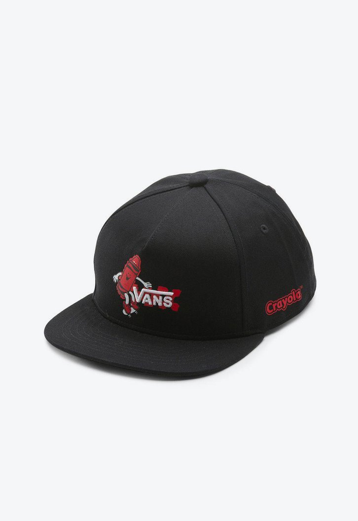 Boné Vans Infantil Snapback X Crayola Black