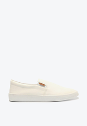 Tênis Slip On Branco Anacapri Liso Básico