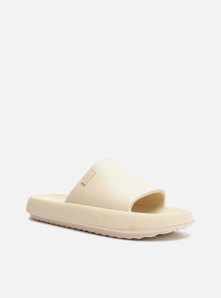 Sandália Off-White Brizza Arezzo Slide Flatform