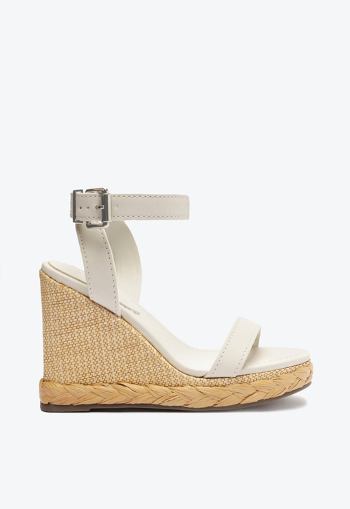Sandália anabela on sale corda schutz