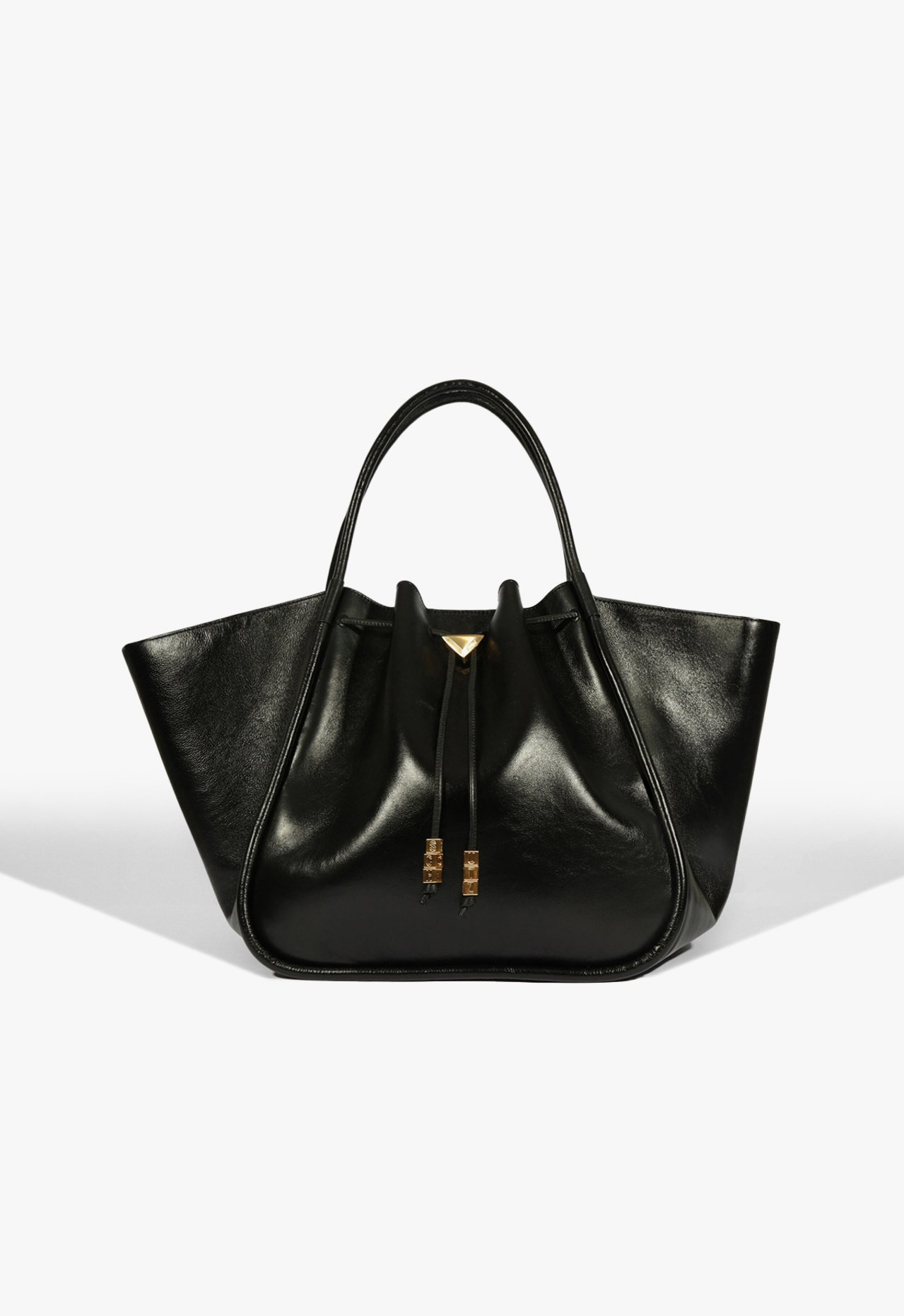 Bolsa Shopping Preta Schutz Maxi Jess Couro | ZZ MALL