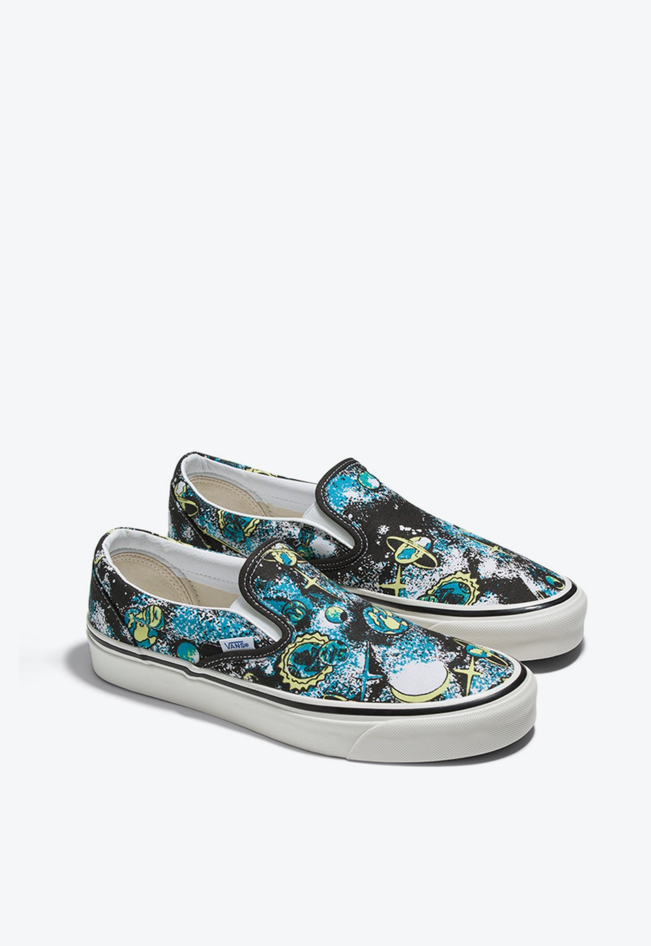 s. Tênis Classic Slip-On 98 Dx Anaheim Factory Space Black White | ZZ