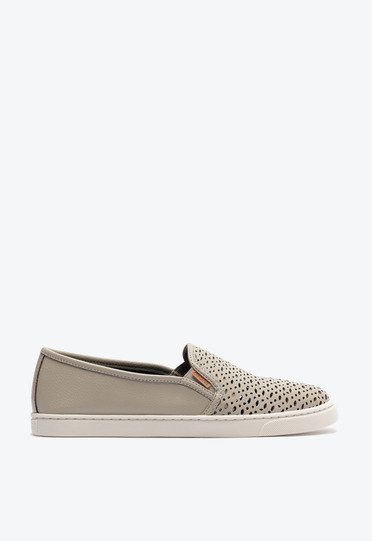 Tênis Slip On Ana Cinza | ZZ MALL