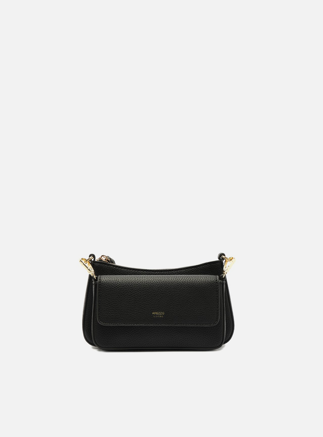 Bolsa Tiracolo Preta Pequena | ZZ MALL