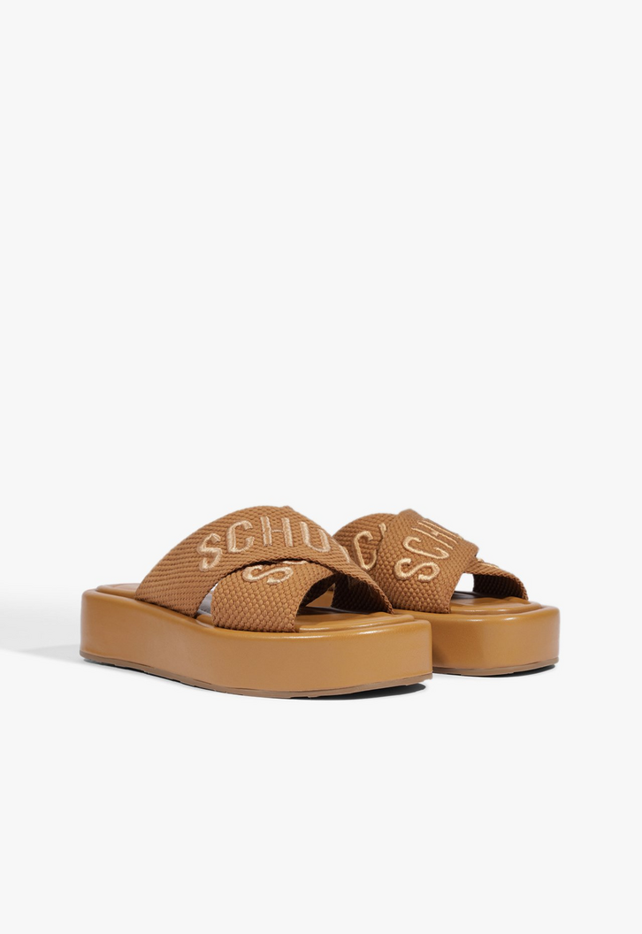 うさ Sandália Papete X Schutz Laranja | ZZ MALL