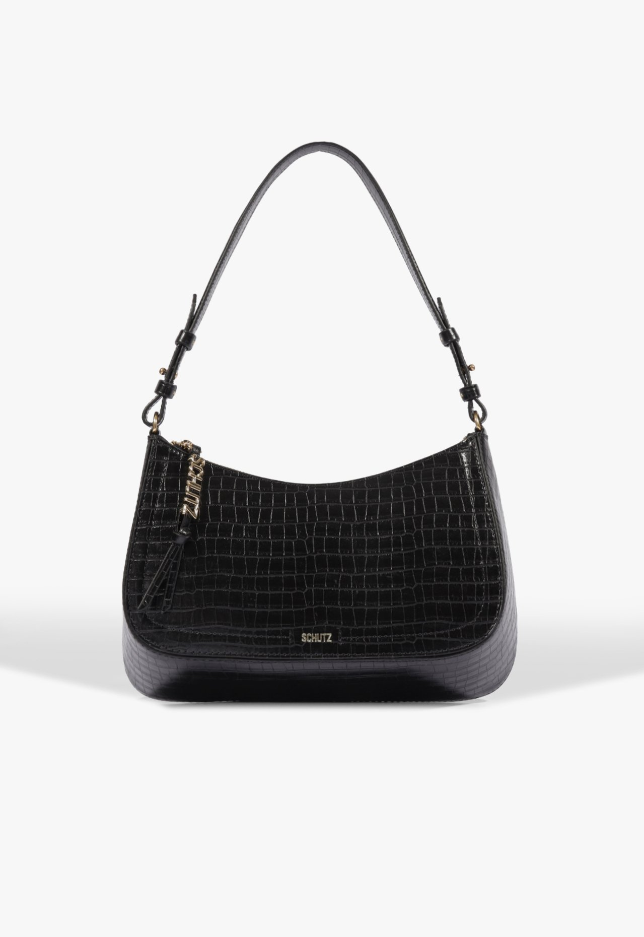 Bolsa Shoulder Tina Média Preta | ZZ MALL