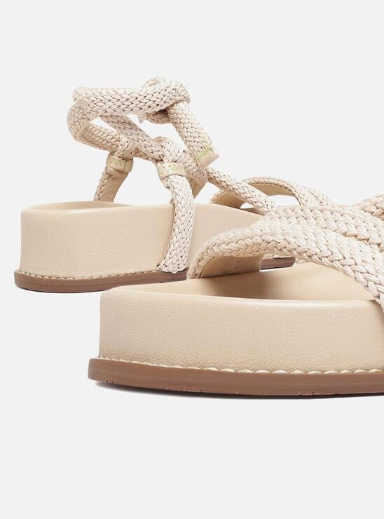 PAPETE OFF-WHITE AREZZO TIRAS CORDÃO AMARRAÇÃO
