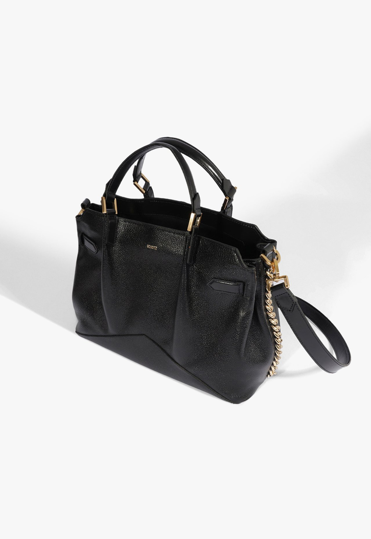 Bolsa Tote Média Preta | ZZ MALL
