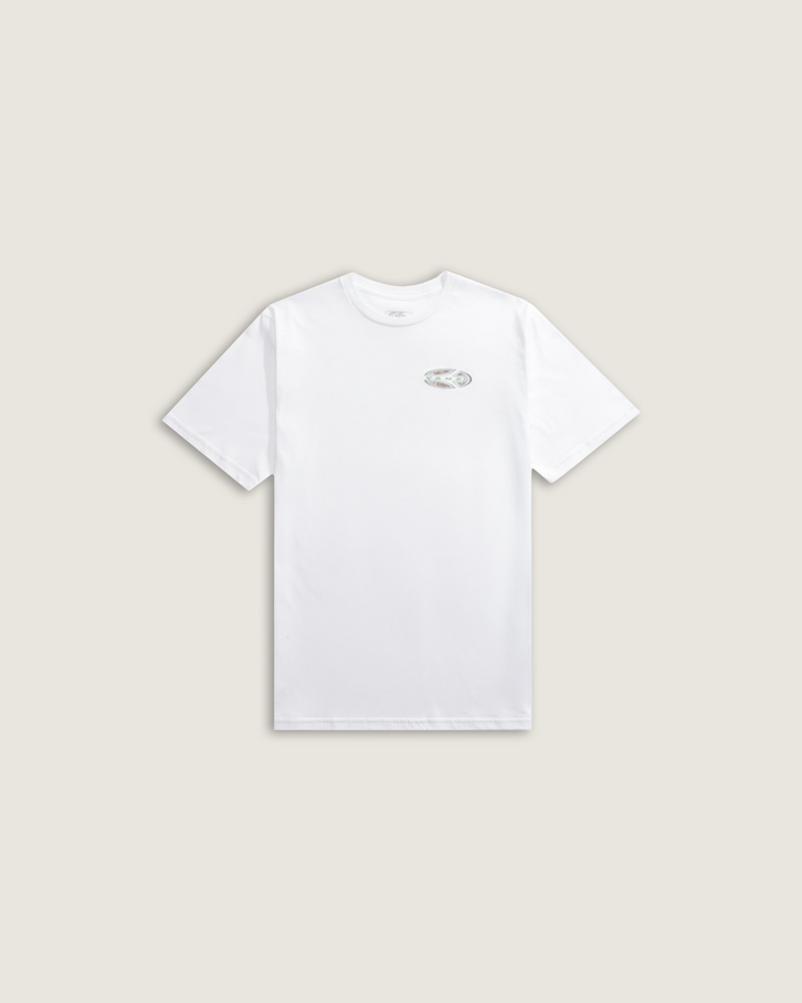 Camiseta Manga Curta Camo Oval White Infantil