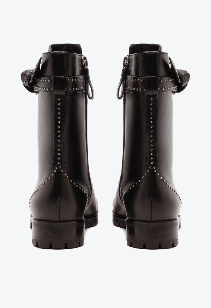 Evelyn Bootie Studs Black