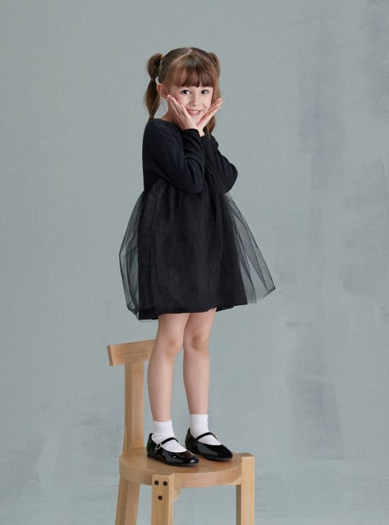 SAPATILHA INFANTIL PRETA AREZZO VERNIZ BAMBINI