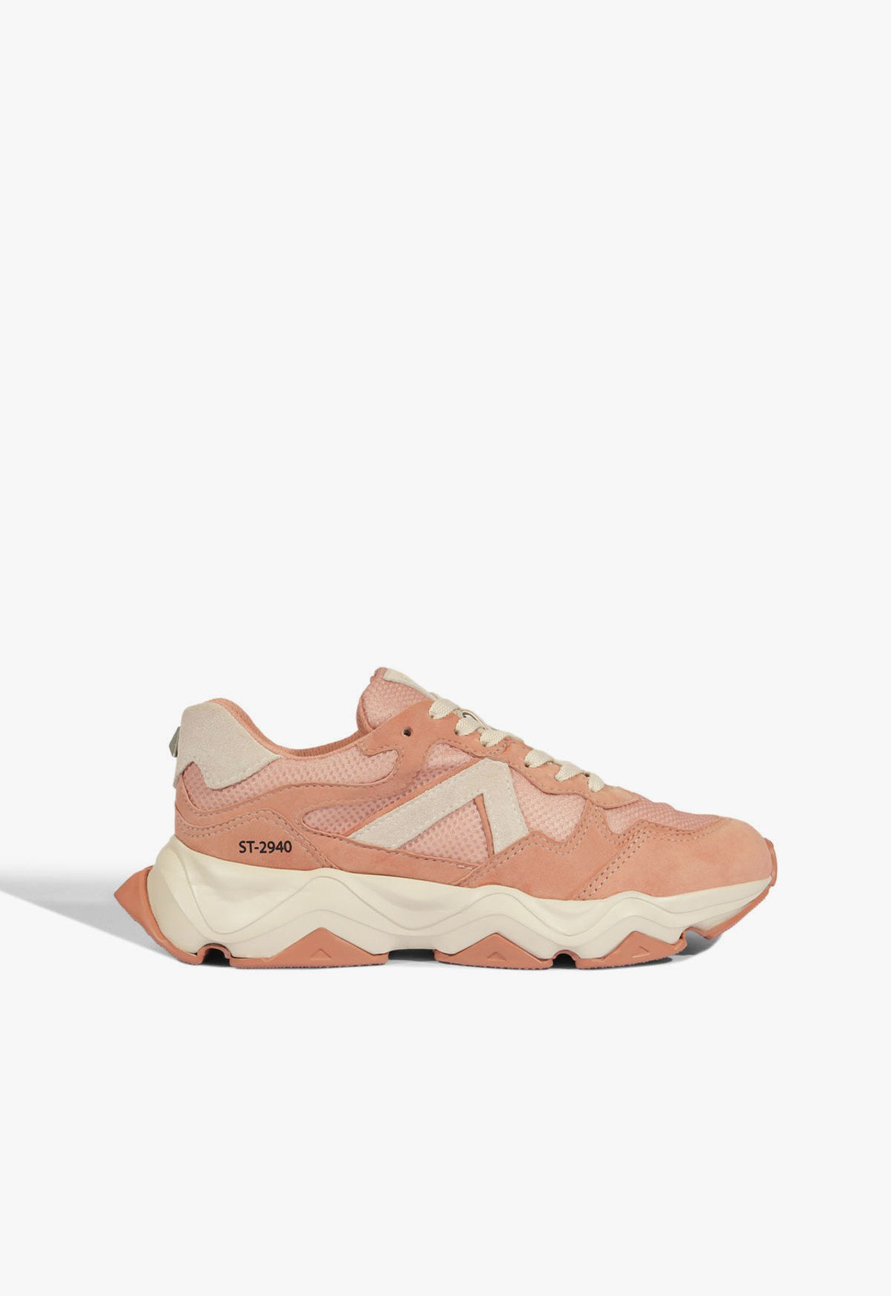 ゆー Tênis ST 2940 Camurça Rosa | ZZ MALL