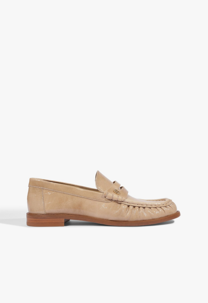 Mocassim Schutz Tyche Couro Marrom