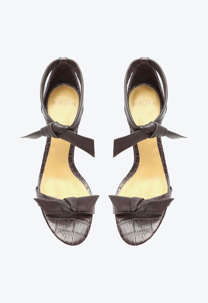 Clarita Block 60  Charcoal Gray