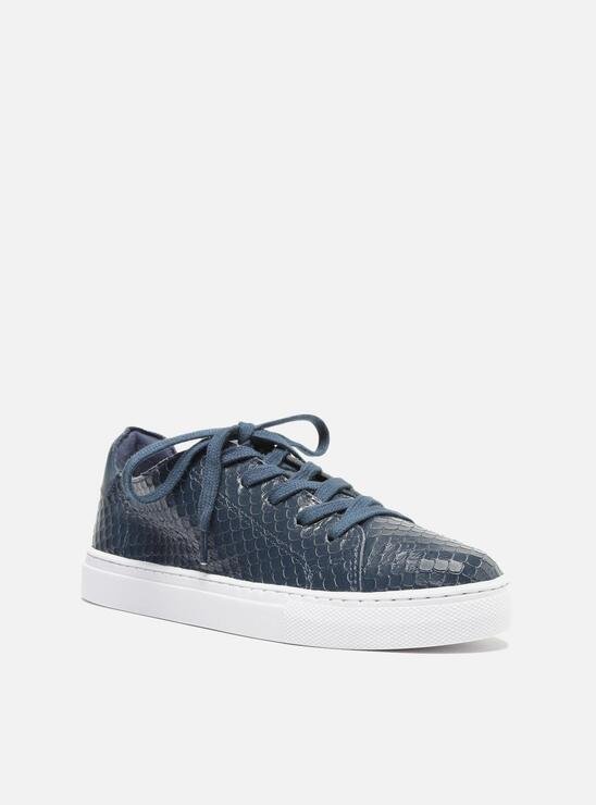 TÊNIS FLATFORM AZUL AREZZO CADARÇO