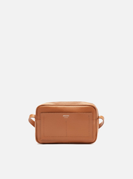 Bolsa Tiracolo Marrom Arezzo Pequena Bolso Recorte