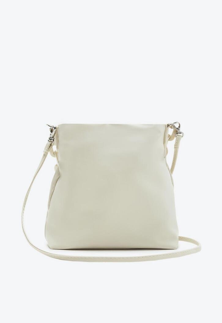 Bolsa Bucket Off-white Anacapri Franzida Média