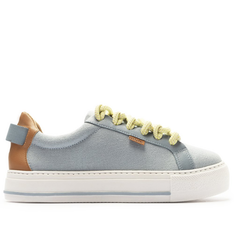 Tênis Azul Anacapri Corda Nicole Flatform
