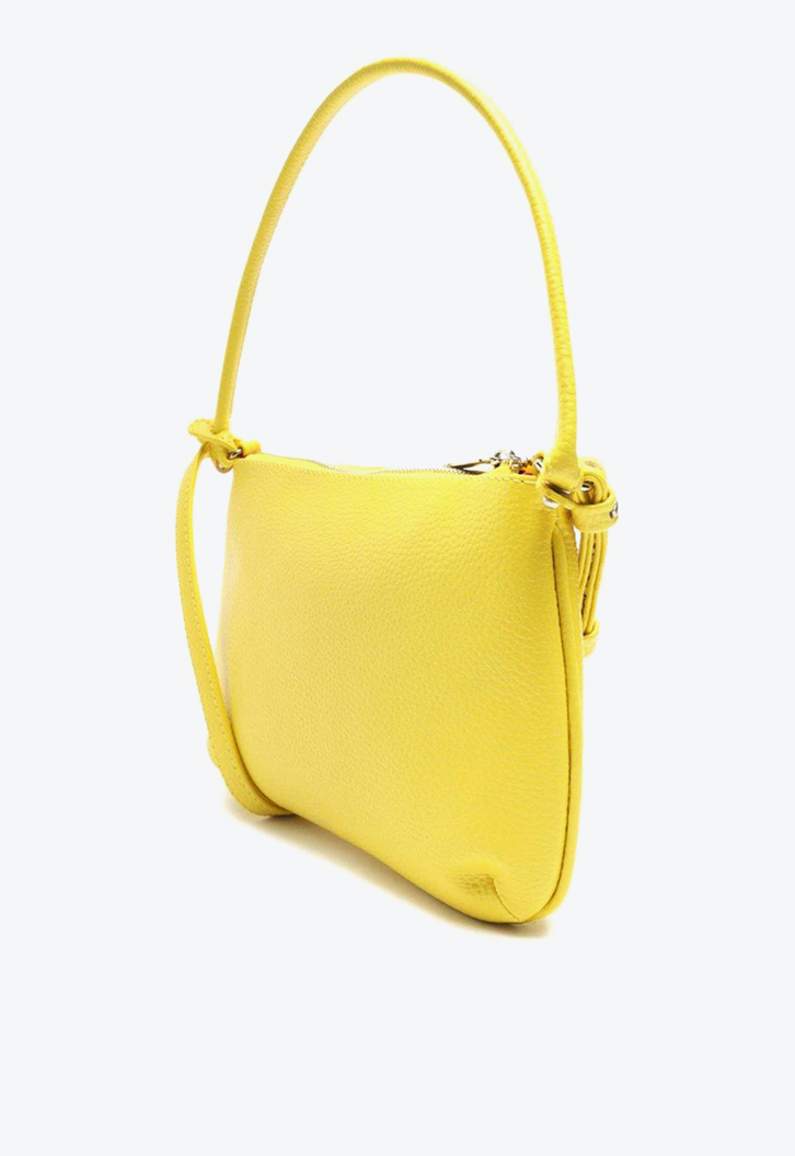Bolsa Tiracolo Amarela Arezzo Luisa Pequena