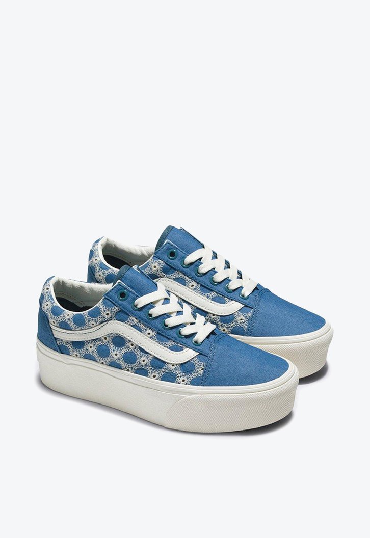 Tênis Vans Old Skool Stackform Denim Mix Blue