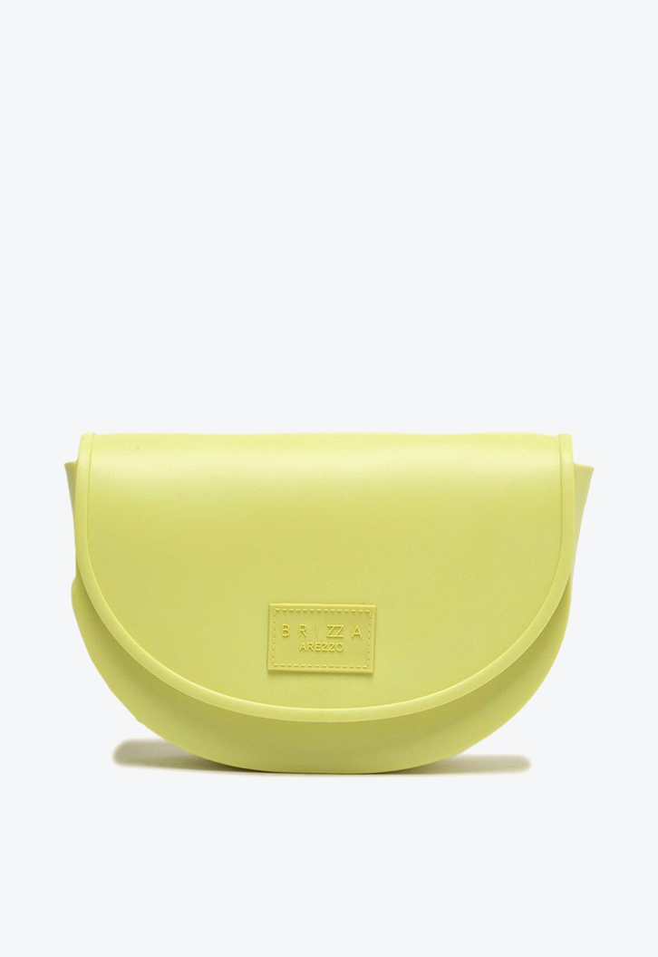 Bolsa Tiracolo Amarela Brizza  Nina Pequena