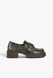 Mocassim Ramona Couro Marrom
