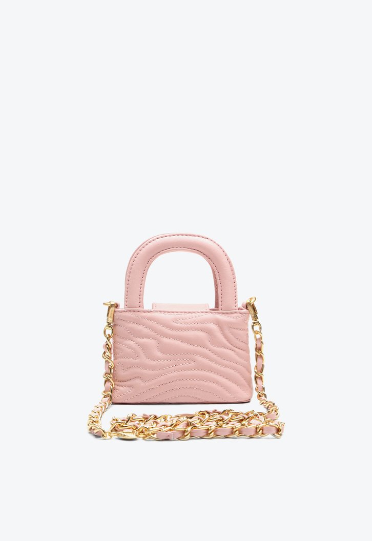 Bolsa Tiracolo Eleonora Pequena Rosa